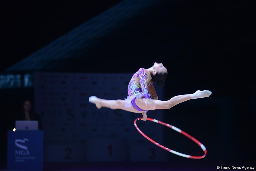 Завершился первый день соревнований XXIII Чемпионата Азербайджана по художественной гимнастике