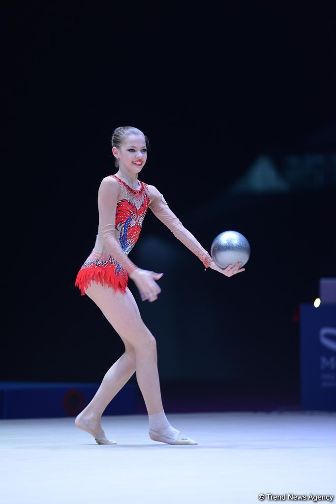 Завершился первый день соревнований XXIII Чемпионата Азербайджана по художественной гимнастике