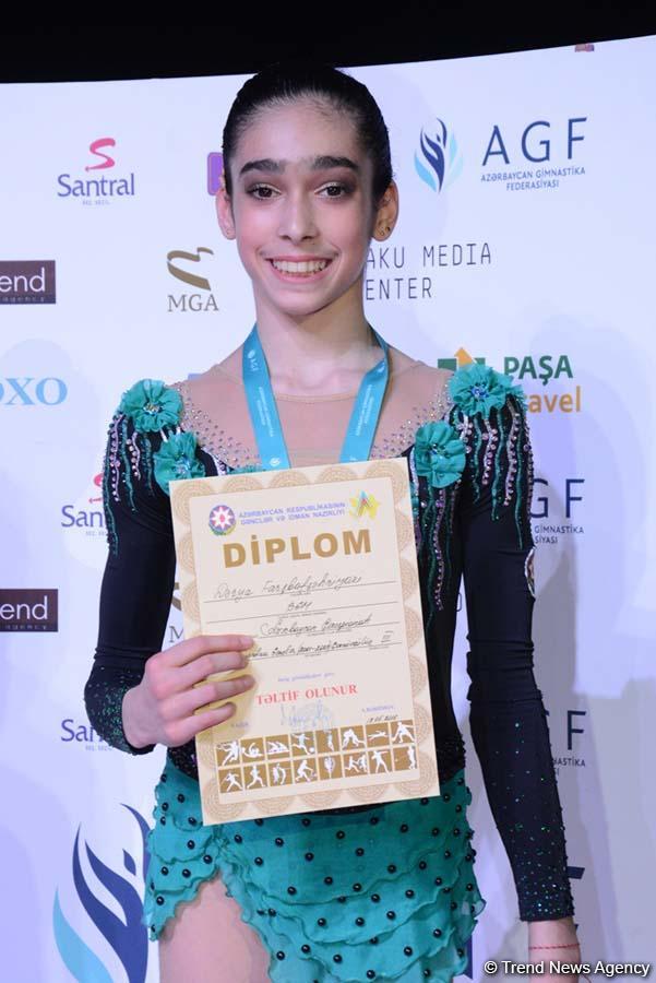 Завершился первый день соревнований XXIII Чемпионата Азербайджана по художественной гимнастике
