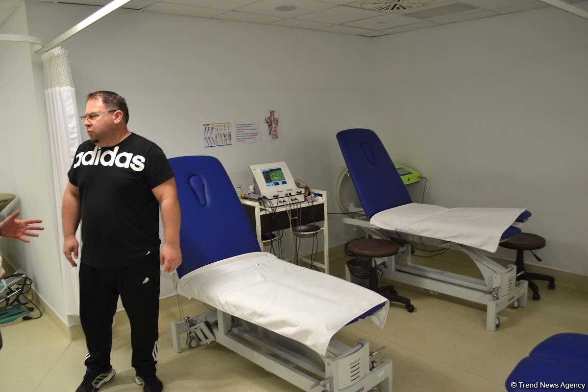 В уникальной Национальной Арене Гимнастики Азербайджана