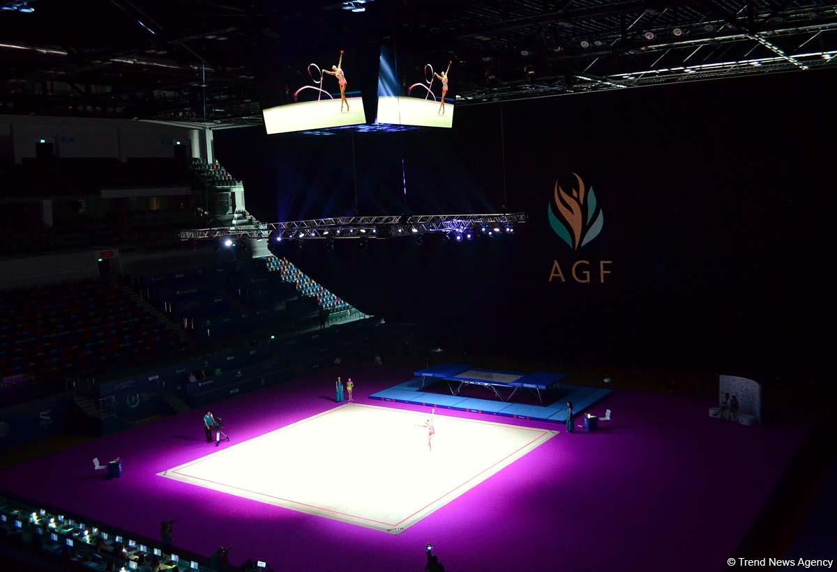 В уникальной Национальной Арене Гимнастики Азербайджана