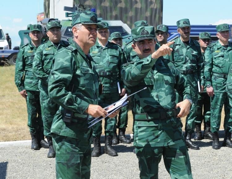 Крупномасштабные учения азербайджанской армии
