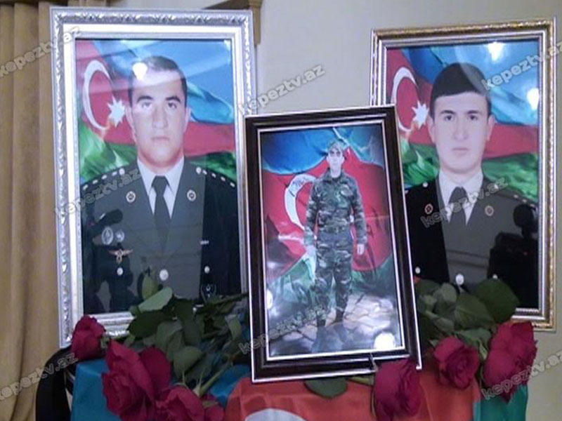 Qazaxda şəhidlərin təltif olunduğu medallar ailələrinə təqdim edilib