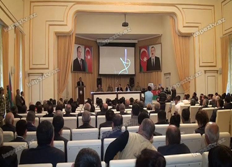 Qazaxda şəhidlərin təltif olunduğu medallar ailələrinə təqdim edilib