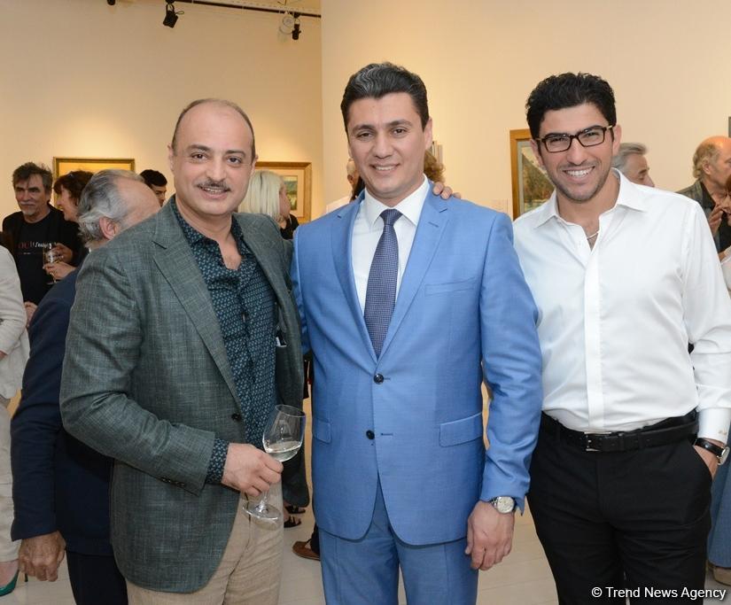 В Музее современного искусства состоялось торжественное открытие выставки выдающегося художника Гусейна Алиева "Пейзажи"