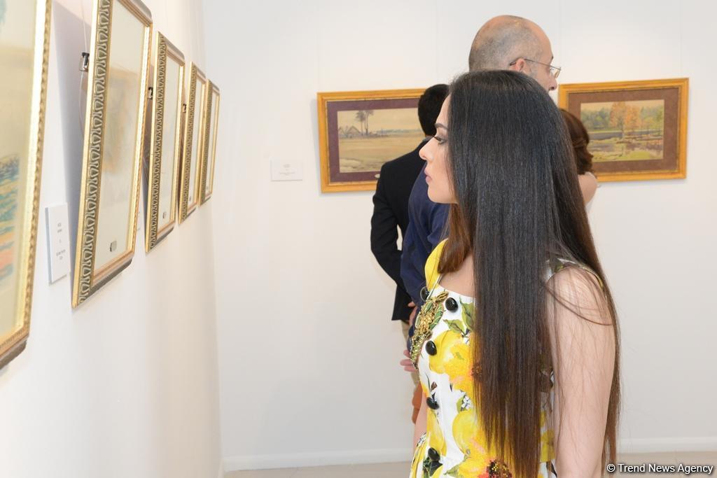 В Музее современного искусства состоялось торжественное открытие выставки выдающегося художника Гусейна Алиева "Пейзажи"