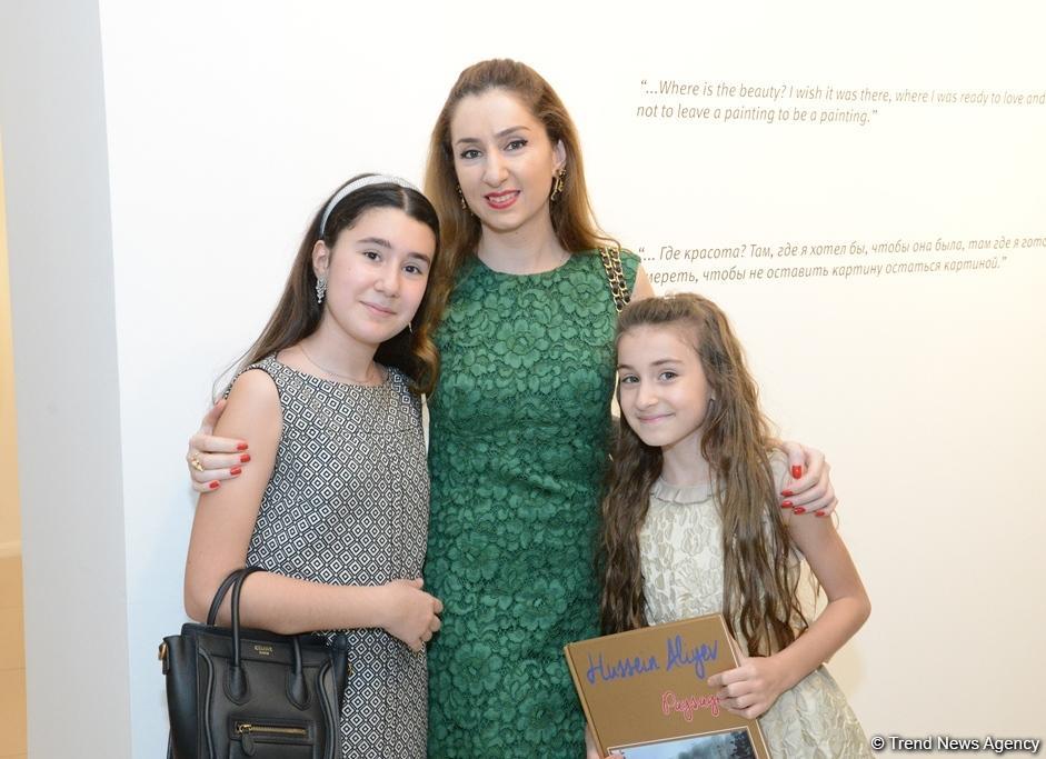 В Музее современного искусства состоялось торжественное открытие выставки выдающегося художника Гусейна Алиева "Пейзажи"