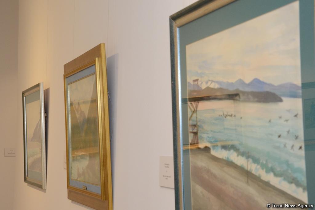 В Музее современного искусства состоялось торжественное открытие выставки выдающегося художника Гусейна Алиева "Пейзажи"