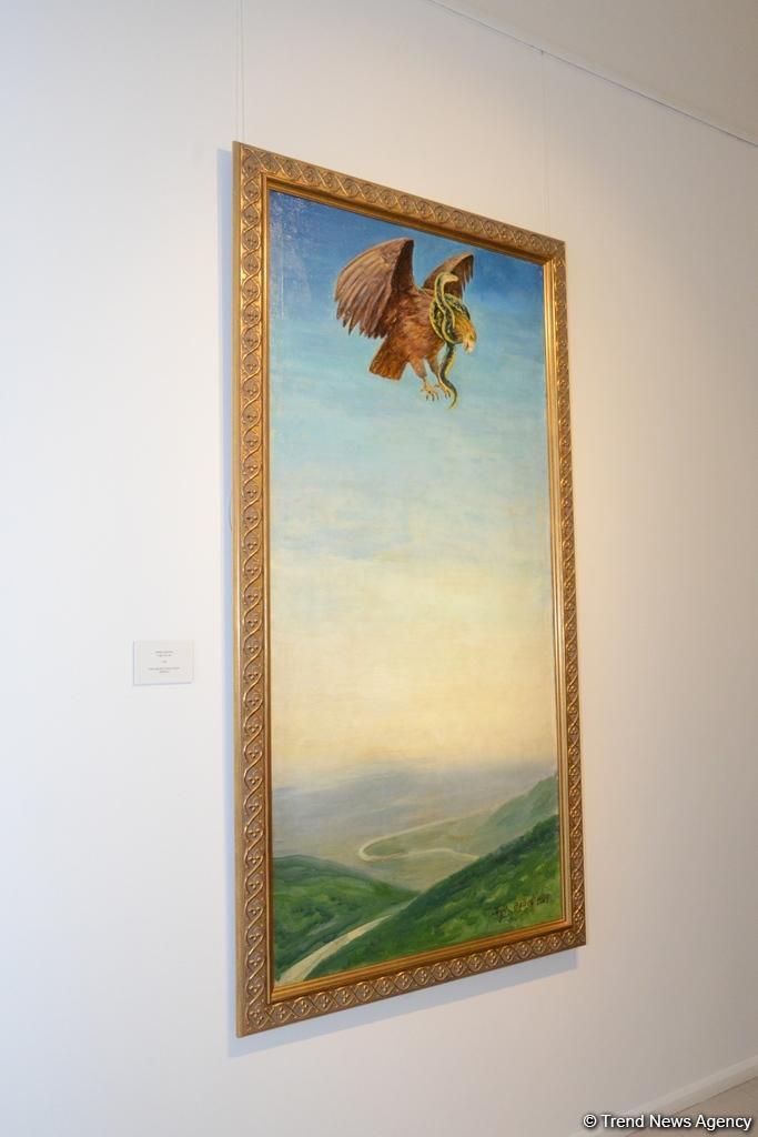 В Музее современного искусства состоялось торжественное открытие выставки выдающегося художника Гусейна Алиева "Пейзажи"