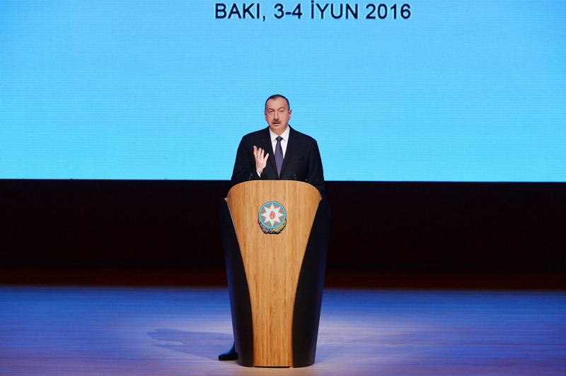 Президент Ильхам Алиев: Серж Саргсян четырежды соврал в одном предложении, это должно быть включено в Книгу рекордов Гиннесса
