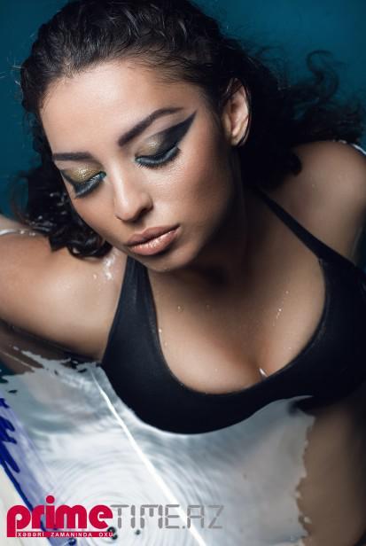 Azərbaycanlı modelin yeni görüntüləri: