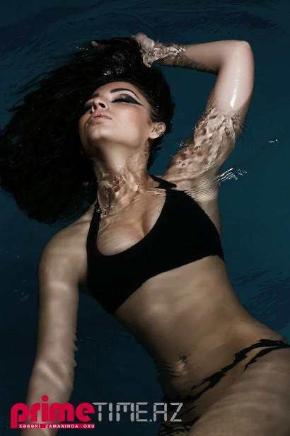 Azərbaycanlı modelin yeni görüntüləri: