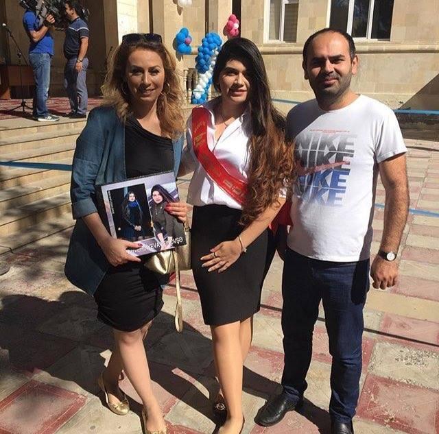 Roza Zərgərlinin qızı məzun oldu