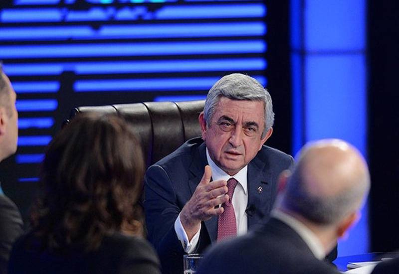 Səfil və uğursuz "uşaq": Ermənistan prezidentinin özünü ifşa etməsi