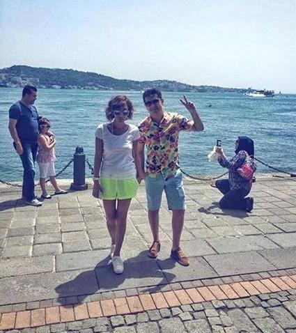 Röya ilə Fəlakətin İstanbul keyfi - FOTO