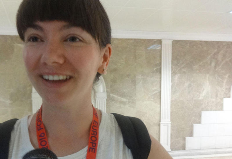 Британская туристка: Баку оставляет приятные впечатления