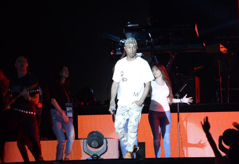 Ошеломительный концерт Фаррелла Уильямса в Баку