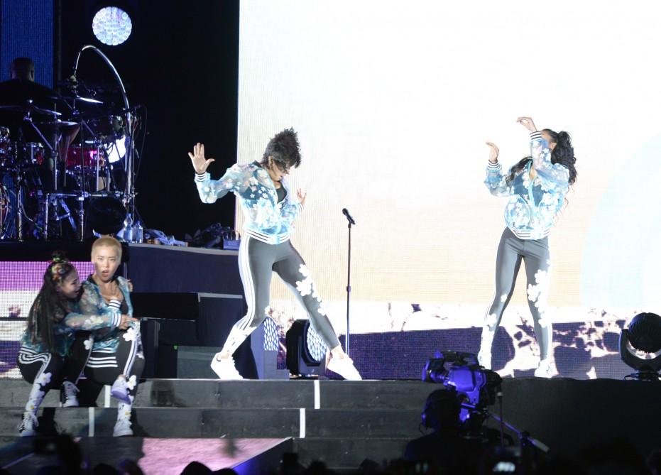 Ошеломительный концерт Фаррелла Уильямса в Баку