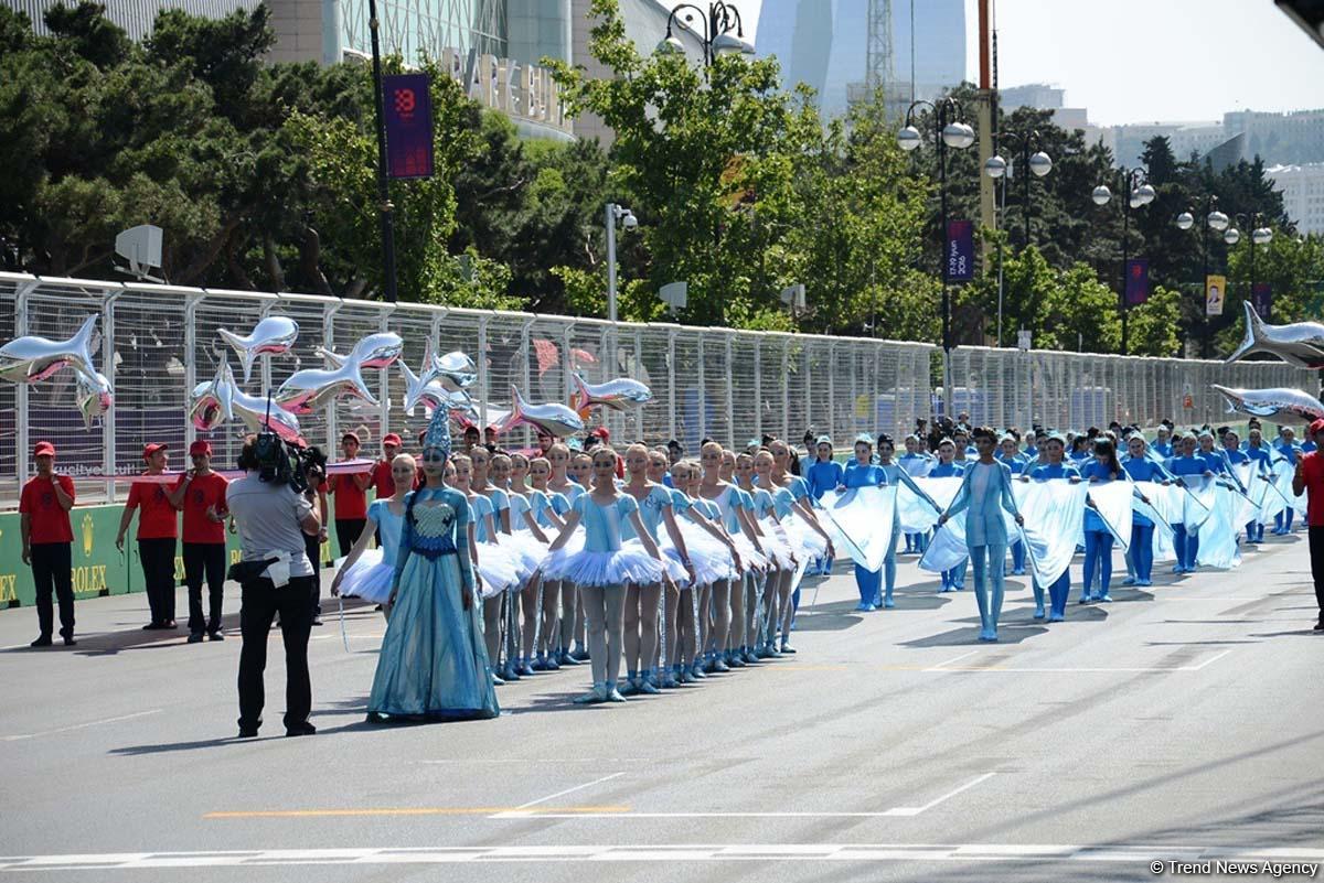 Яркий праздник скорости в Баку