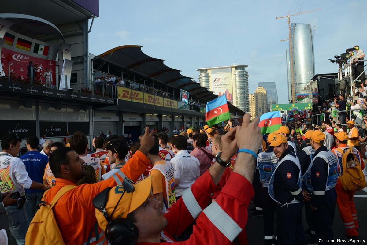 Яркий праздник скорости в Баку