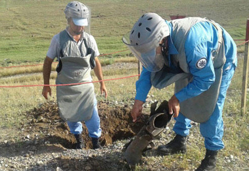 ANAMA Partlamamış Hərbi Sursatlar haqqında hesabatını açıqladı