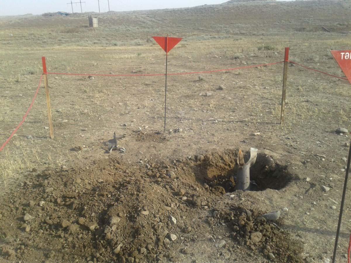 В прифронтовых районах обнаружены 5 неразорвавшихся боеприпасов