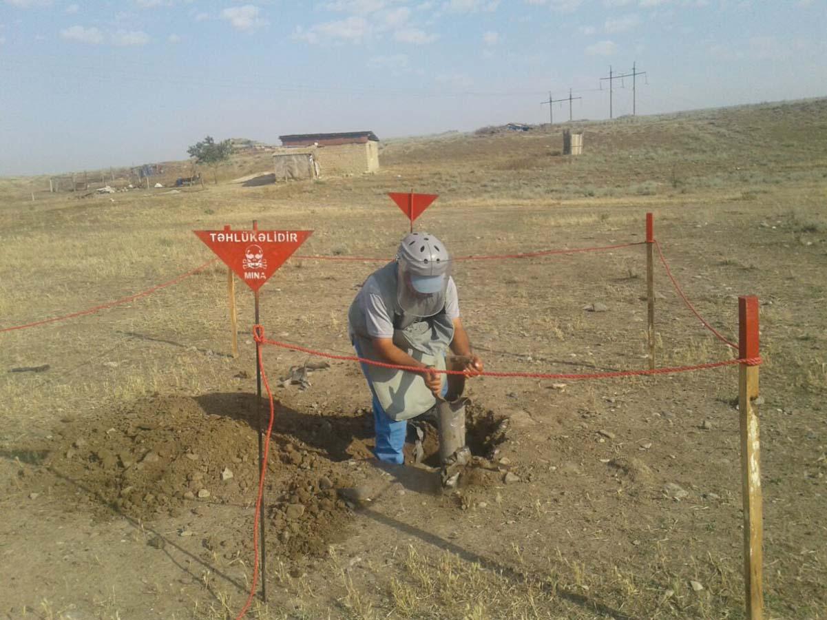 В прифронтовых районах обнаружены 5 неразорвавшихся боеприпасов