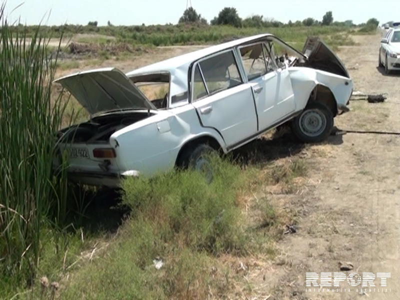 Bakı - Lənkəran sərnişin avtobusu QƏZAYA UĞRADI: