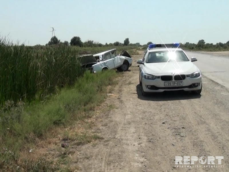 Bakı - Lənkəran sərnişin avtobusu QƏZAYA UĞRADI: