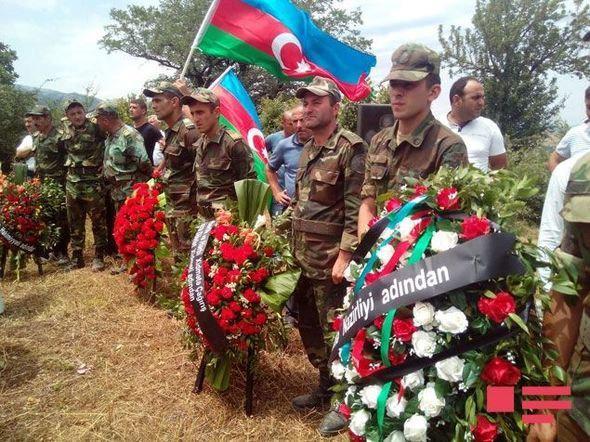 Şəhidimiz dəfn olundu