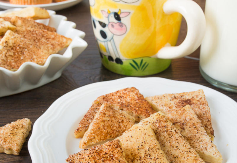 Печенье “Коричные треугольники”