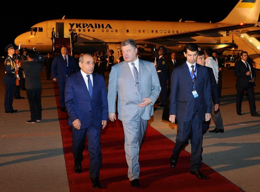 Официальный визит президента Украины в Азербайджан