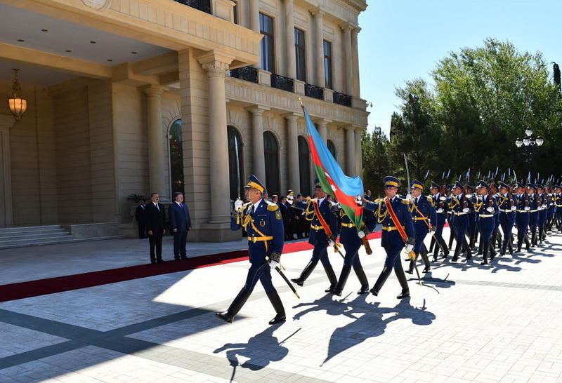 Официальный визит президента Украины в Азербайджан