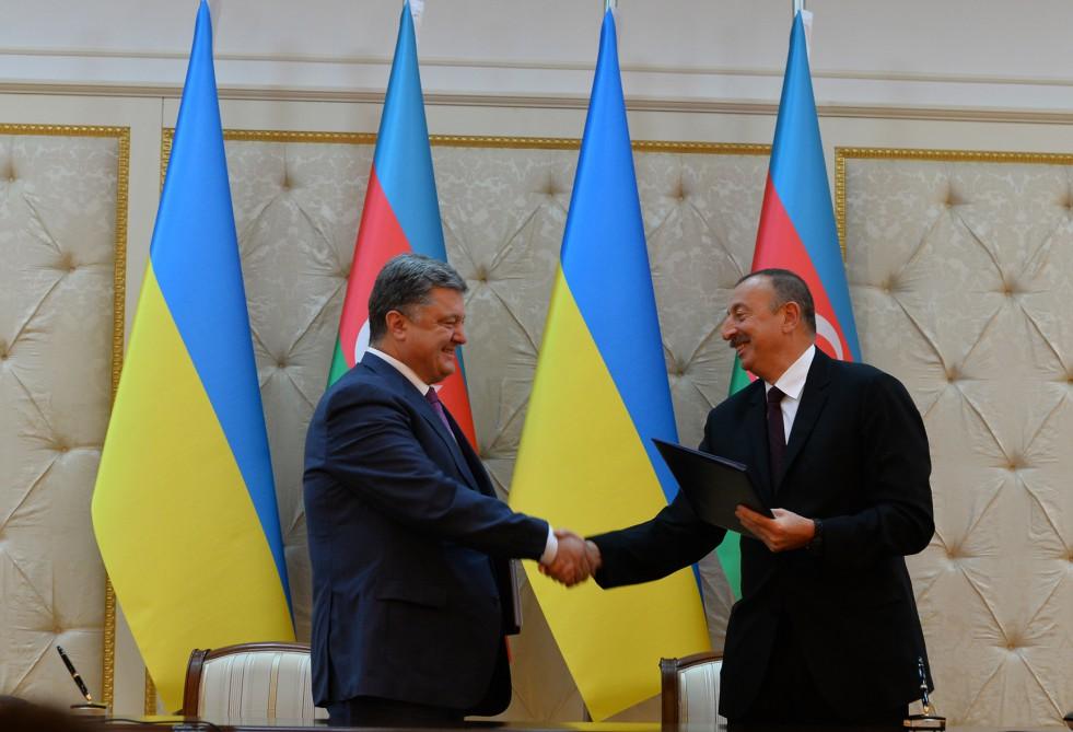 Официальный визит президента Украины в Азербайджан