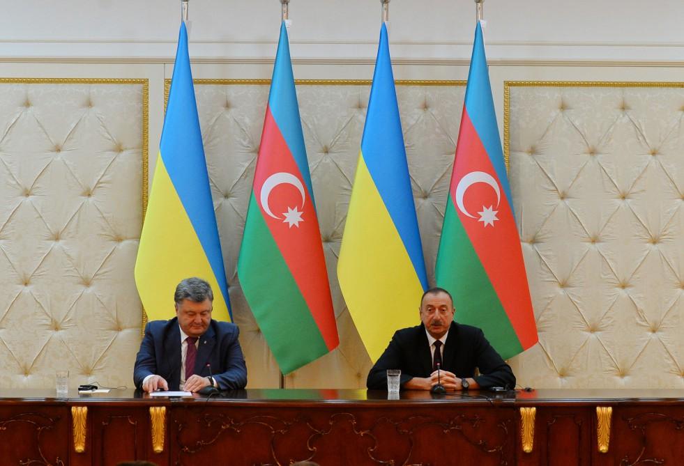 Официальный визит президента Украины в Азербайджан