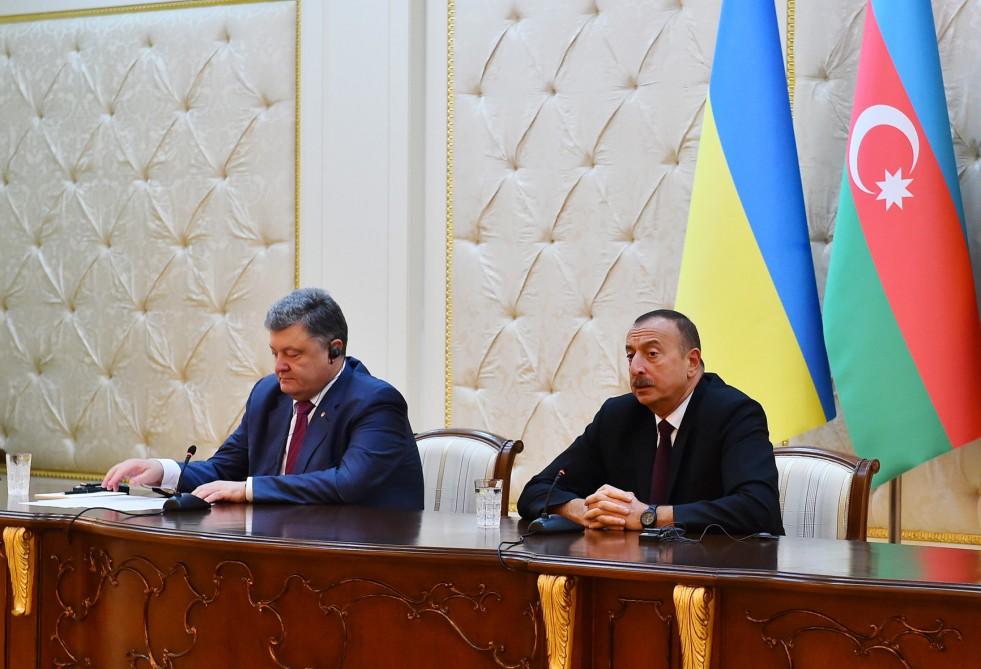 Официальный визит президента Украины в Азербайджан