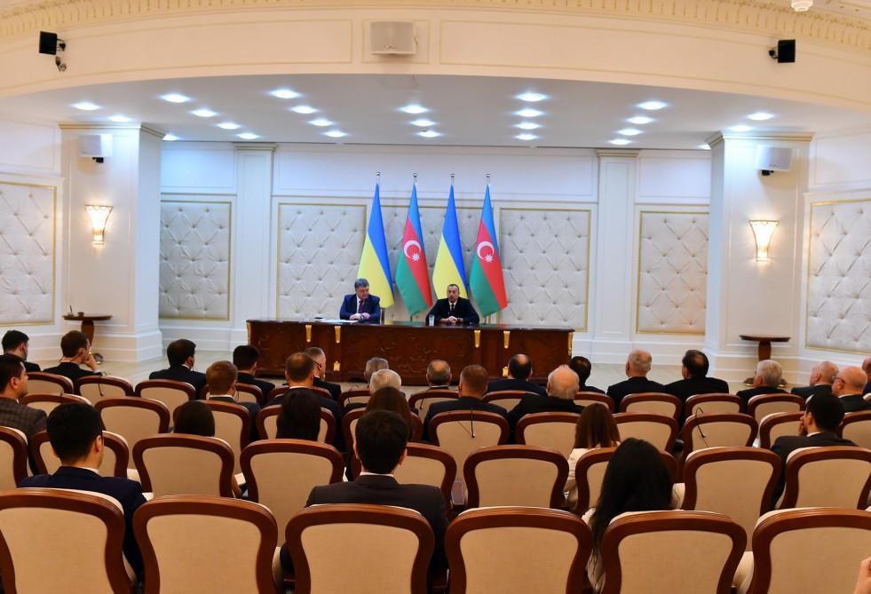 Официальный визит президента Украины в Азербайджан