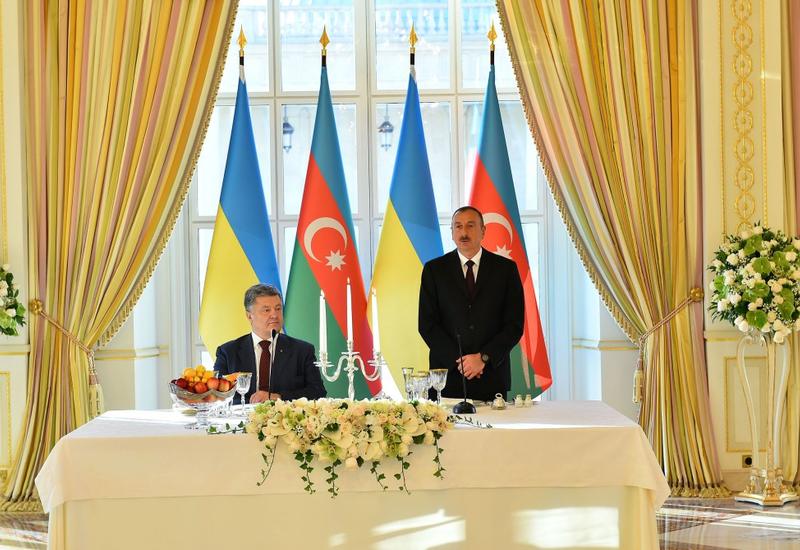 Официальный визит президента Украины в Азербайджан