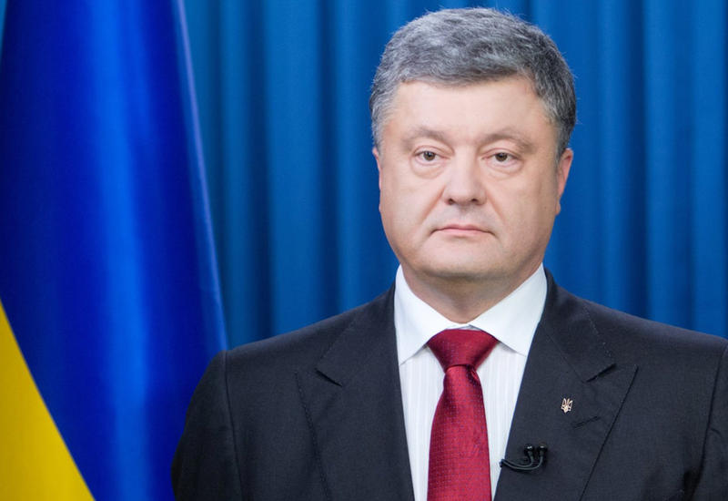 Poroşenko: "Ukrayna Azərbaycanın haqlı mövqeyinə bundan sonra da dəstək verəcək"