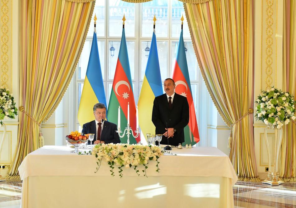 Официальный визит президента Украины в Азербайджан