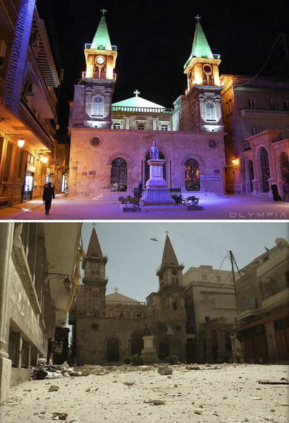 15 фото о том, во что война превратила крупнейший город Сирии