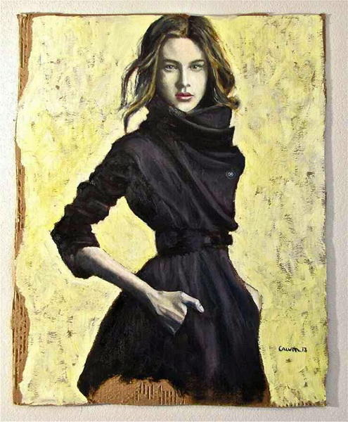 "Картинная галерея" Day.Az: Искусство на гофрокартоне