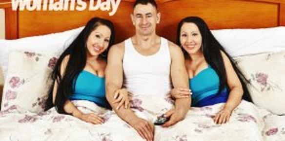 Əkizlər bir kişiyə ərə gedir