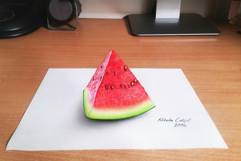 Как живые: гиперреалистичные 3D-рисунки