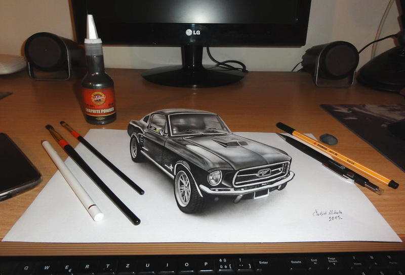 Как живые: гиперреалистичные 3D-рисунки