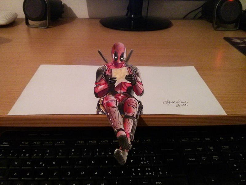 Как живые: гиперреалистичные 3D-рисунки