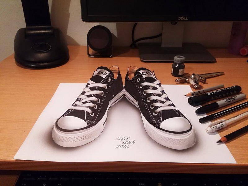 Как живые: гиперреалистичные 3D-рисунки