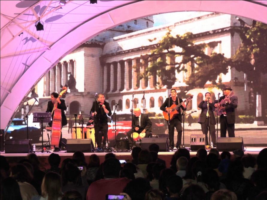 В Габале состоялся концерт кубинского ансамбля Jovenes Clasikos Del Son