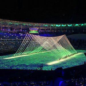 В Cеть попали кадры репетиции церемонии открытия Рио-2016