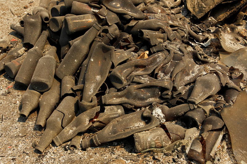 Вот что осталось после мощного лесного пожара в Калифорнии